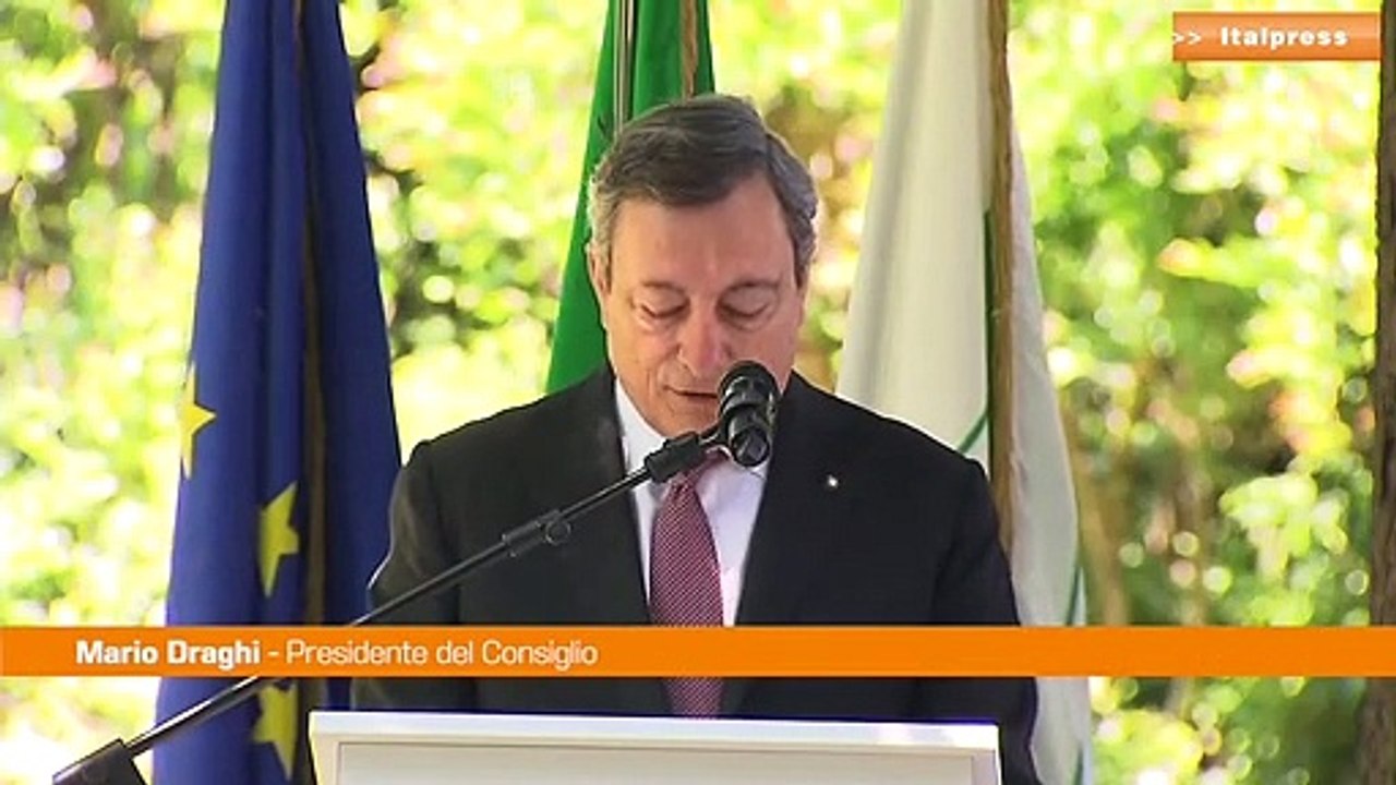 Draghi: "Italia sia unita per la ripartenza"