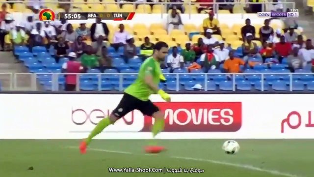 الشوط الثاني مباراة بوركينافاسو و تونس 2-0 ربع نهائي كاس افريقيا 2017