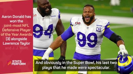 'Aaron Donald is the greatest I've ever seen' - LeBron