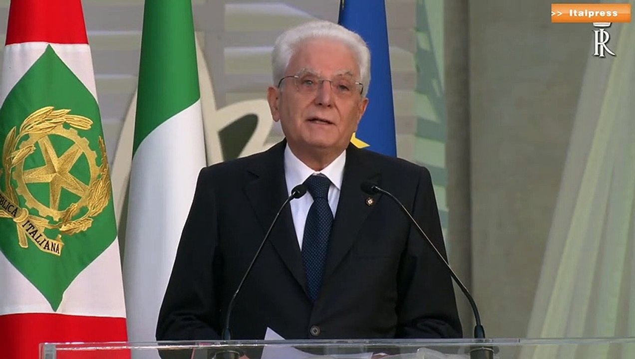 Mattarella "L'Ue imprescindibile per l'Italia"