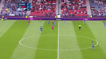 الشوط الاول مباراة المغرب و الهوندوراس 2-2 اولمبياد 2012