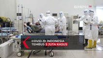 Covid-19 di Indonesia Tembus 5 Juta Kasus! Kasus Aktif Nyaris 500 Ribu