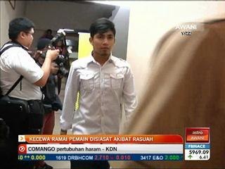 Kecewa ramai pemain disiasat akibat rasuah