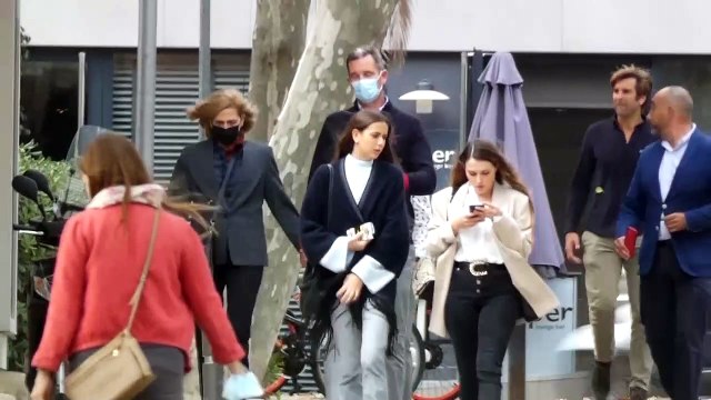La Reina Sofía, sonriente tras encuentro secreto de la Infanta Cristina y Urdangarín