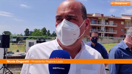 Download Video: Roma, Zingaretti: “Stiamo aprendo i cantieri, stop chiacchiere”