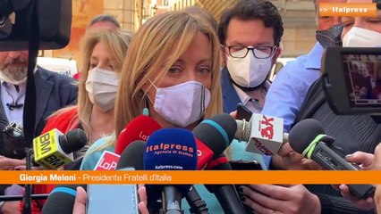 Amministrative, Meloni: "Inizio di una straordinaria avventura"