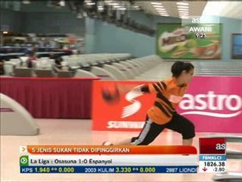 5 jenis sukan tidak dipinggirkan