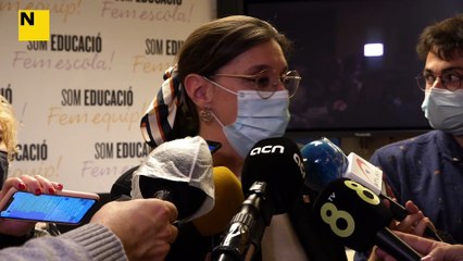 La secretària general d'Educació, Patrícia Gomà, diu que no faran endarrere amb la modificació del calendari escolar