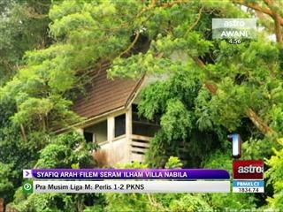Syafiq arah filem seram ilham Villa Nabila