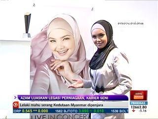 Azam luaskan legasi perniagaan, karier seni