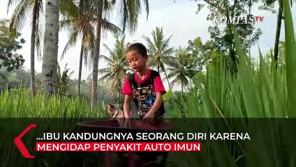 Kisah Wahid, Anak 8 Tahun Rawat Ibu yang Sakit Seorang Diri