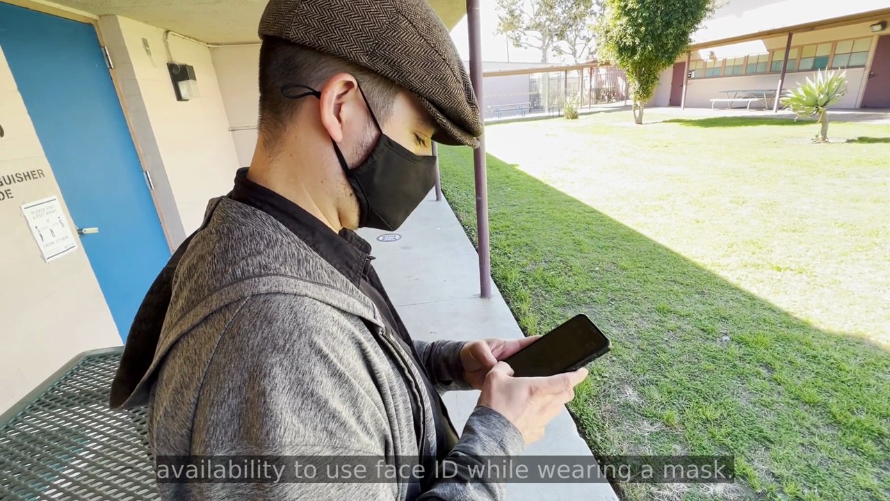 Face ID While Wearing a Mask