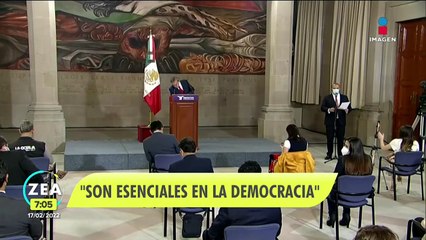 "Sin ustedes no hay democracia": Arturo Zaldívar se solidariza con los periodistas