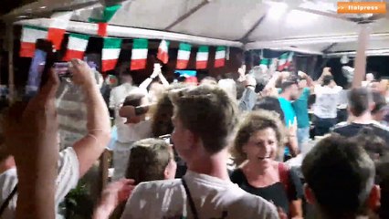L'Italia vince gli Europei, la festa a Napoli