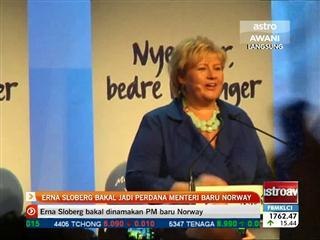 Erna Sloberg bakal jadi Perdana Menteri Norway