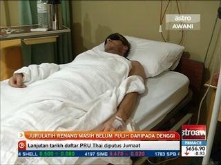 Jurulatih renang masih belum pulih daripada denggi
