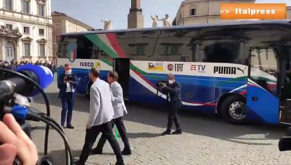 La Nazionale campione d'Europa al Quirinale