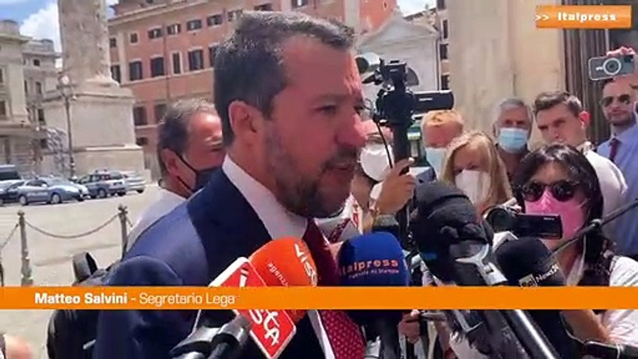 Ddl Zan, Salvini: "Se Letta si ostina affossa la legge"