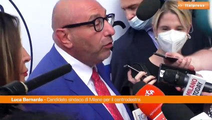 Amministrative Milano, Bernardo: "A breve programma, sicurezza priorità"