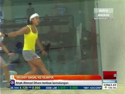 Skuasy gagal ke Olimpik