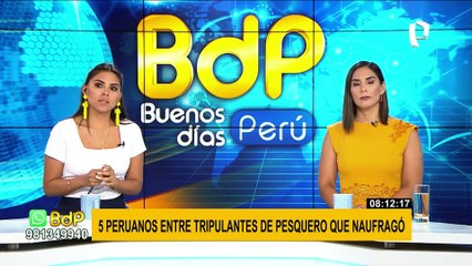 Cinco tripulantes peruanos viajaban en buque español que naufragó en isla canadiense