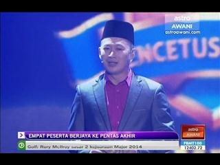 Empat peserta berjaya ke pentas akhir