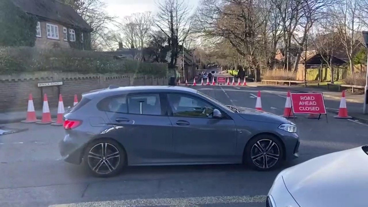 Wooler Road, Elwick Road closed