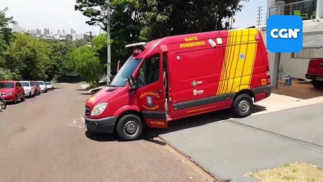 Bebê de seis meses cai de cama e Corpo de Bombeiros é acionado