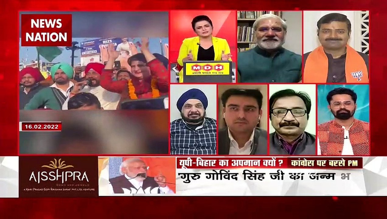 Desh Ki Bahas: Congress pretends to be double character - Shivam Tyagi