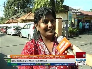 Ibu bapa rayu tambang bas sekolah tidak naik