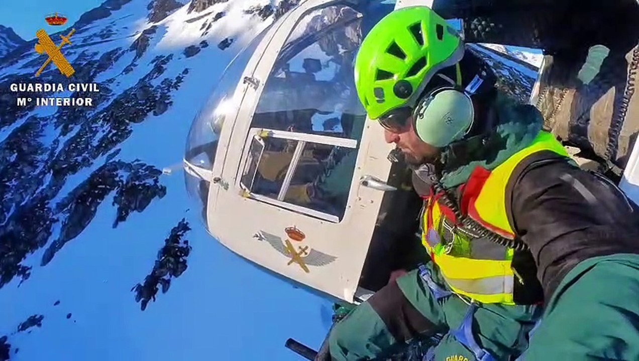 Así fue el extremo rescate en Picos de Europa