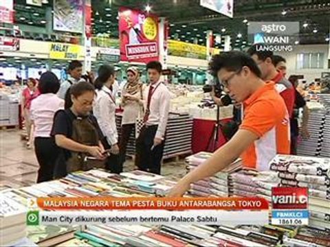 Malaysia negara tema Pesta Buku Antarabangsa Tokyo