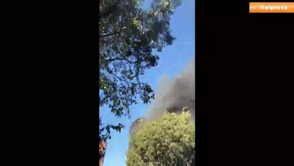 Incendio a Milano, la testimonianza di Morgan "Sentivo il calore in casa"