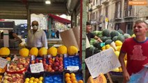 A Palermo vaccini tra le bancarelle di Ballarò
