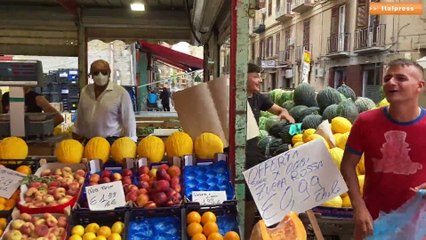 A Palermo vaccini tra le bancarelle di Ballarò