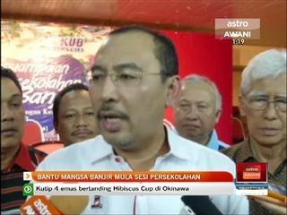 Bantu mangsa banjir mula sesi persekolahan