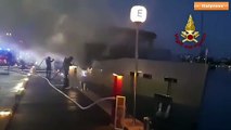 Imbarcazione in fiamme a Olbia, nessun ferito
