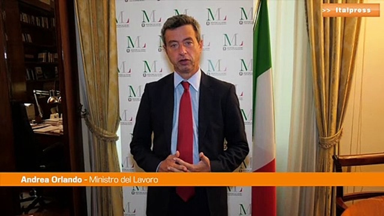 Pnrr, Orlando: "5 mld per le politiche attive del lavoro"