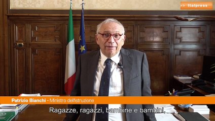 Bianchi: "Buon primo giorno, la scuola è una straordinaria avventura"