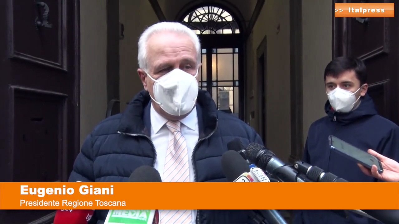 Scuola, Giani "Spero Toscana stimolo per altre regioni"