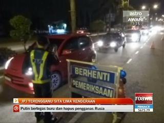 JPJ Terengganu sita lima kenderaan