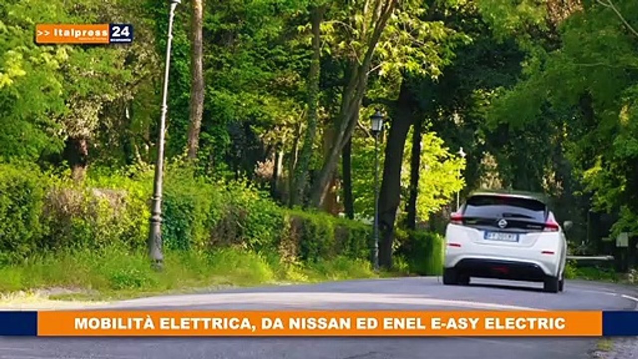 Mobilità elettrica, da Nissan ed Enel E-ASY ELECTRIC
