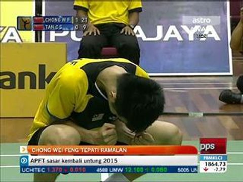 Chong Wei Feng tepati ramalan