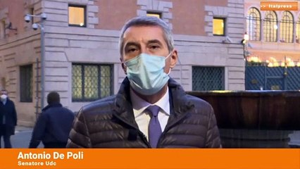 De Poli (Udc) "No giochi di palazzo, stiamo nel centrodestra e votiamo no a fiducia"