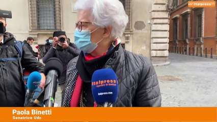 Binetti "Voteremo no alla fiducia a Conte, come sempre"