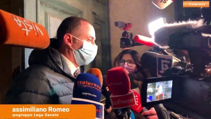 Romeo "Il Governo non ha i numeri"