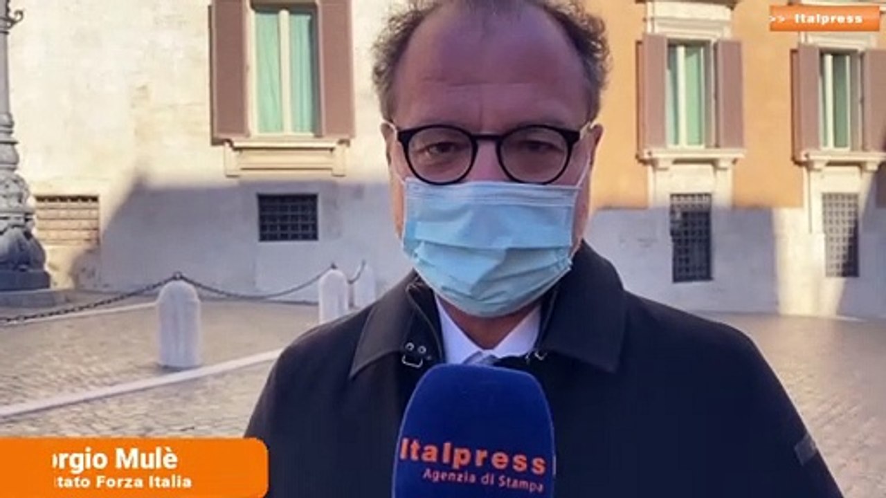 Mulè "Da Conte dimissioni tardive"