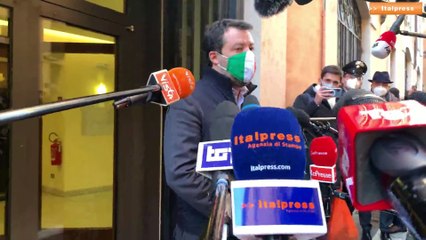 Salvini "Mettere fine a questa vergogna e tornare al voto"