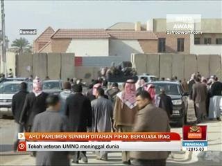 Ahli parlimen sunnah ditahan pihak berkuasa Iraq