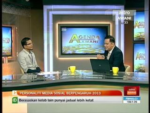 Agenda Awani: Personaliti media sosial berpengaruh 2013